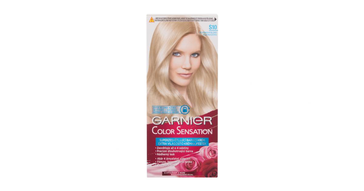 Garnier Color Sensation Tinta capelli donna ml Tonalità S Silver Blonde Parfimo it