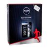 Nivea Men Active Clean Pacco regalo doccia gel 250 ml + deodorante antitraspirante Men Invisible Black &amp; White Original 150 ml