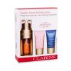 Clarins Double Serum Pacco regalo siero viso 30 ml + crema viso giorno Multi-Active 15 ml + crema viso notte Multi-Active 15 ml