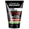 L&#039;Oréal Paris Men Expert Pure Carbon Anti-Imperfection 3in1 Gel detergente uomo 100 ml