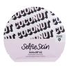 Pink Selfie Skin Coconut Oil Sheet Mask Maschera per il viso donna 1 pz
