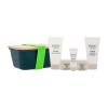 Shiseido Waso My Waso Essentials Box Pacco regalo crema viso Waso Shikulime 15 ml + crema gel detergente Waso Shikulime 30 ml + maschera notte per il viso Waso Yuzu-C 15 ml + maschera esfoliante Waso Satocane 30 ml + crema idratante Waso Shikulime 5 ml + lattina