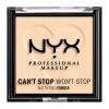 NYX Professional Makeup Can&#039;t Stop Won&#039;t Stop Mattifying Powder Cipria donna 6 g Tonalità 01 Fair