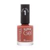 Rimmel London Super Gel STEP1 Smalto per le unghie donna 12 ml Tonalità 058 Very Berry 90s