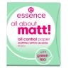 Essence All About Matt! Oil Control Paper Fondotinta donna 50 pz