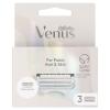 Gillette Venus Satin Care For Pubic Hair &amp; Skin Lama di ricambio donna Set
