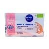 Nivea Baby Soft &amp; Cream Cleanse &amp; Care Wipes Salviettine detergenti bambino 2x57 pz