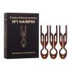 Fiona Franchimon Nº1 Hairpin Fermaglio per capelli donna Tonalità Brown Set