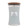 WoodWick Sagewood &amp; Seagrass Candela profumata 610 g