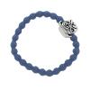 By Eloise London Bling Charms Dog Elastico per capelli donna 1 pz Tonalità Dove Blue