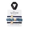 By Eloise London Set Denim Days Elastico per capelli donna 1 pz