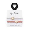 By Eloise London Set Coral Beach Elastico per capelli donna 1 pz