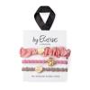By Eloise London Set Think Pink Elastico per capelli donna 1 pz