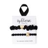 By Eloise London Set The Black Elastico per capelli donna 1 pz