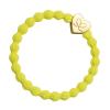 By Eloise London Gold Heart Elastico per capelli donna 1 pz Tonalità Sunshine Yellow