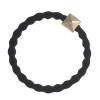 By Eloise London Gold Pyramid Stud Elastico per capelli donna 1 pz Tonalità Black