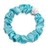 By Eloise London Silk Scrunchie Silver Heart Elastico per capelli donna 1 pz Tonalità Turquoise