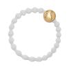 By Eloise London Gold Bling Tennis Ball Elastico per capelli donna 1 pz Tonalità White