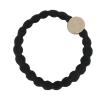By Eloise London Letter Charms Gold O Elastico per capelli 1 pz Tonalità Black