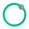 By Eloise London Bling Charms Disco Ball Elastico per capelli donna 1 pz Tonalità Emerald Green