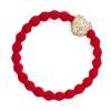 By Eloise London Bling Charms Diamanté Bubble Heart Elastico per capelli donna 1 pz Tonalità Cherry Red