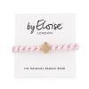 By Eloise London Woven Gold Quatrefoil Soft Pink Elastico per capelli donna 1 pz Tonalità Soft Pink