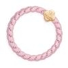By Eloise London Woven Gold Quatrefoil Elastico per capelli donna 1 pz Tonalità Soft Pink