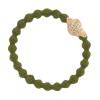 By Eloise London Bling Charms Tropical Seashell Elastico per capelli donna 1 pz Tonalità Olive