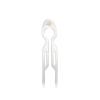 Fiona Franchimon Nº1 Hairpin Steel Fermaglio per capelli donna 1 pz Tonalità White Gold Finish