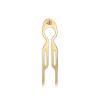Fiona Franchimon Nº1 Hairpin Steel Fermaglio per capelli donna 1 pz Tonalità Yellow Gold