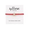 By Eloise London Bling Charms Starfish Elastico per capelli donna 1 pz Tonalità Coral
