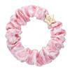 By Eloise London Silk Scrunchie Gold Star Elastico per capelli donna 1 pz Tonalità Pink Leopard