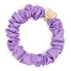 By Eloise London Silk Scrunchie Gold Heart Elastico per capelli donna 1 pz Tonalità Lilac