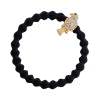 By Eloise London Bling Charms Gold Diamanté Bird Elastico per capelli donna 1 pz Tonalità černá