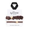 By Eloise London Set Miss Mocha Elastico per capelli donna 1 pz