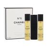 Chanel N°5 3x 20 ml Eau de Toilette donna Twist and Spray 20 ml