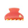 By Eloise London Medium Hair Claw Gold Heart Fermaglio per capelli donna 1 pz Tonalità Coral Sunset