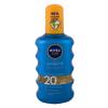 Nivea Sun Protect &amp; Dry Touch Invisible Spray SPF20 Protezione solare corpo 200 ml