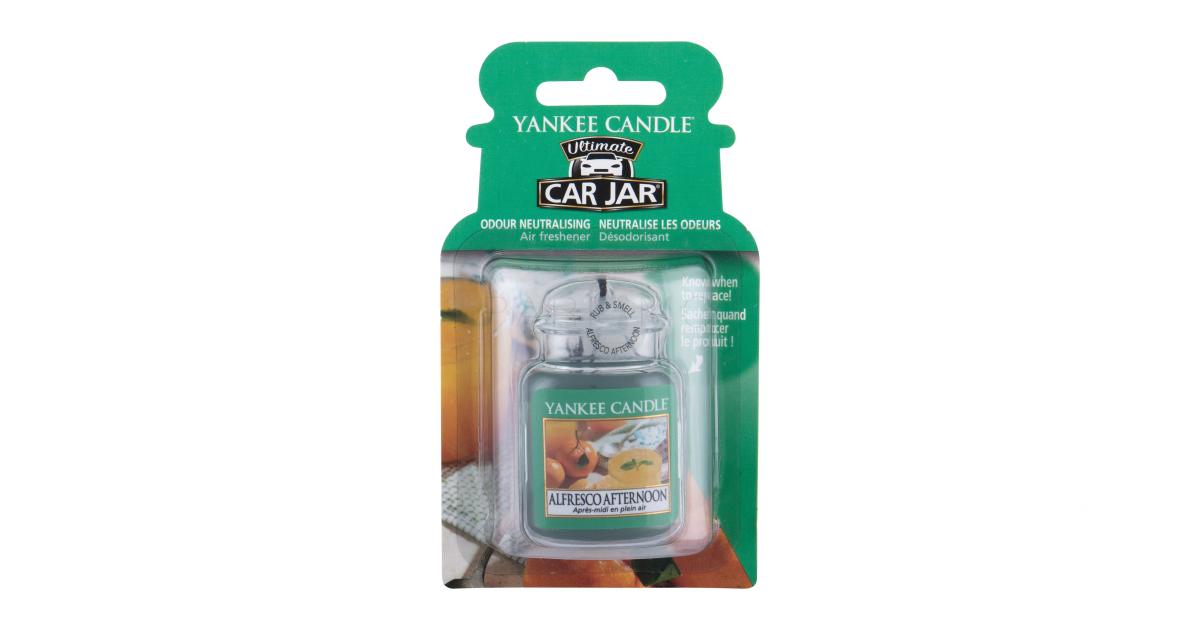 Yankee Candle Vanilla Cupcake Car Jar Deodorante per auto 1 pz