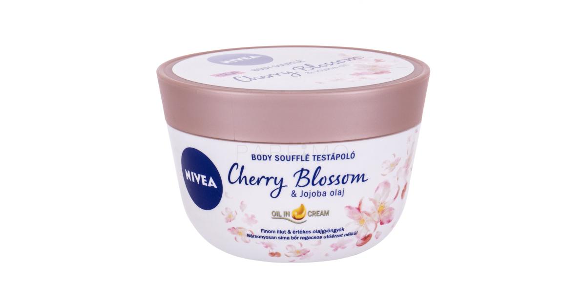Nivea Body Soufflé Cherry Blossom & Jojoba Oil Crema per il corpo donna