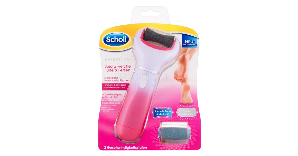 Scholl Expert Care Electronic Foot File Cracked Skin Pedicure donna