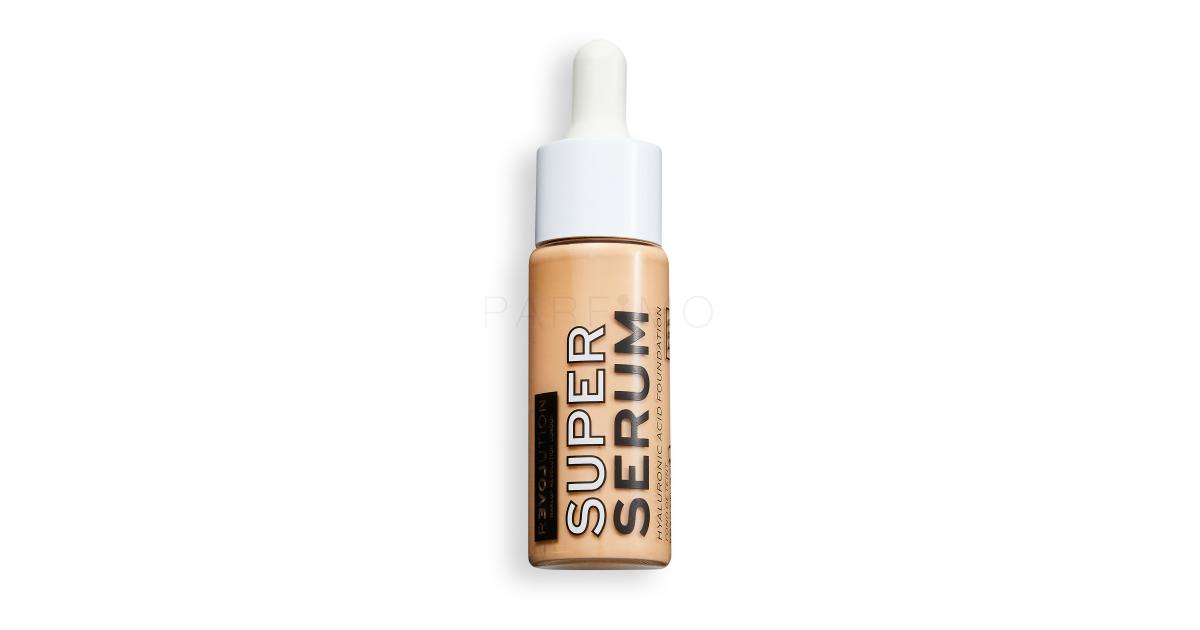 Revolution Relove Super Serum Hyaluronic Acid Foundation Fondotinta donna 25 ml Tonalità F8,5