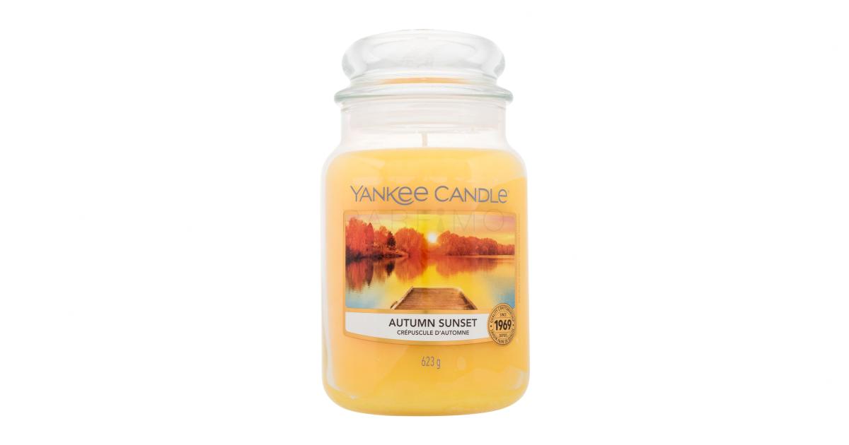Yankee Candle Autumn Sunset Candela profumata 623 g Parfimo.it