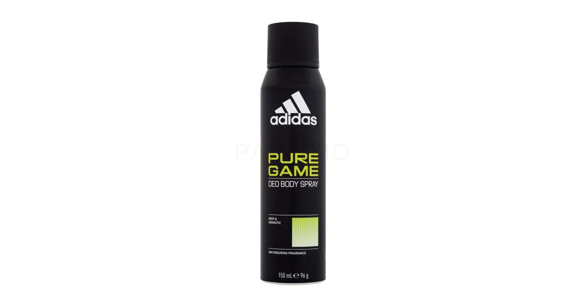 Adidas Pure Game Deo Body Spray 48H Deodorante uomo 150 ml Parfimo.it