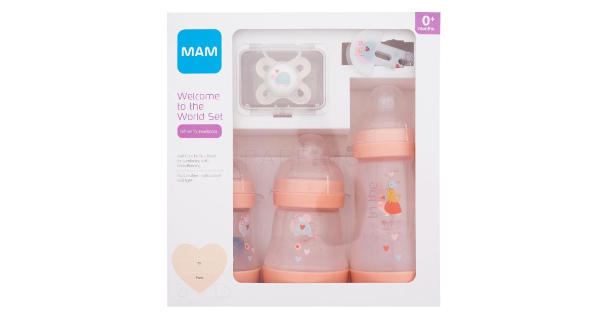 Manici Per Biberon MAM Antiscivolo - Compatibili Con Biberon MAM | Per Bambini 6+ Mesi | Rosa
