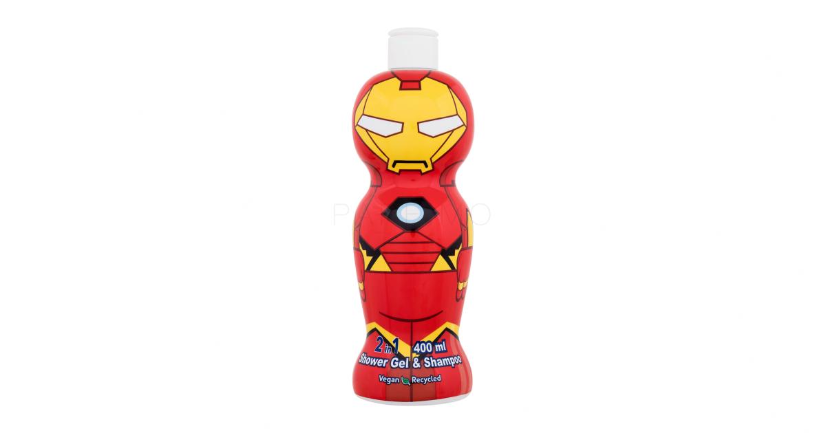 Marvel Avengers Iron Man 2in1 Shower Gel & Shampoo Doccia gel bambino
