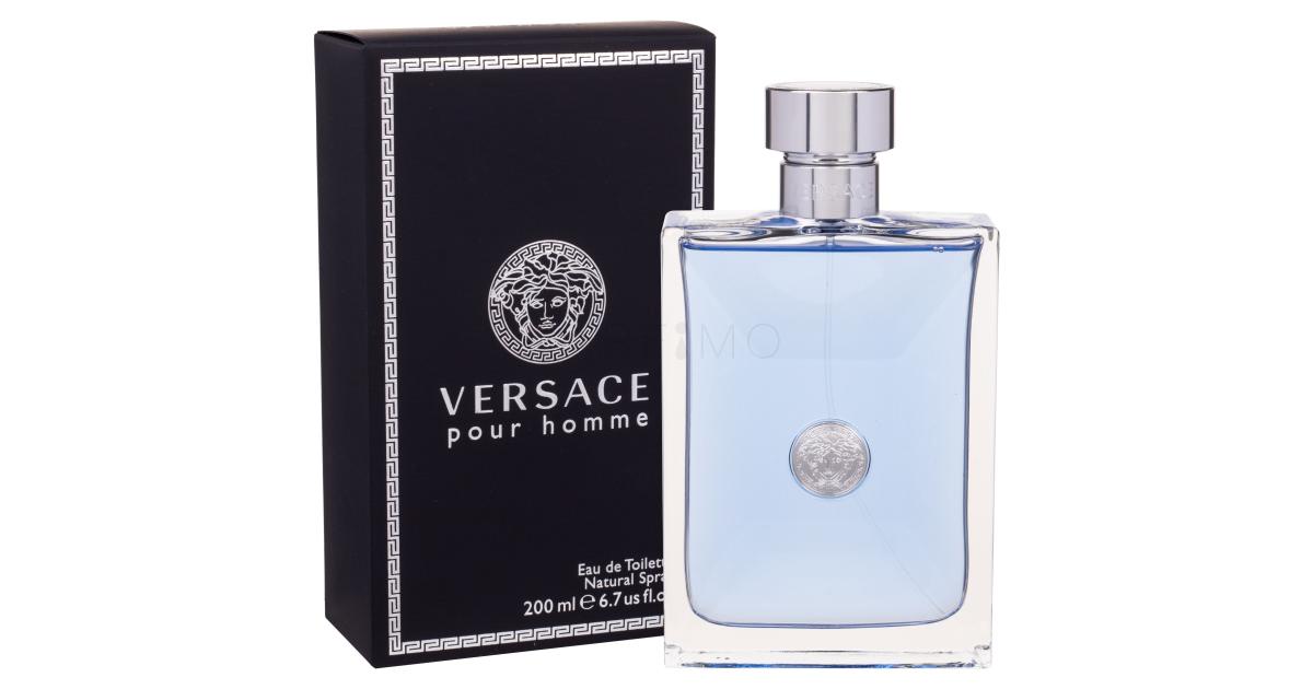 Versace Pour Homme Eau de Toilette uomo 200 ml Parfimo.it