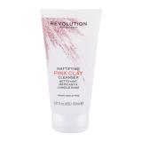 Revolution Skincare Pink Clay Mattifying Schiuma detergente donna 150 ml