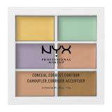 NYX Professional Makeup Color Correcting Concealer Contouring palette donna 9 g Tonalità Multicolor
