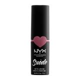 NYX Professional Makeup Suède Matte Lipstick Rossetto donna 3,5 g Tonalità 28 Soft Spoken